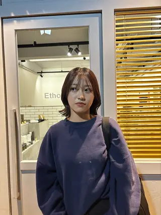 熊取谷 茉那のヘアスタイル