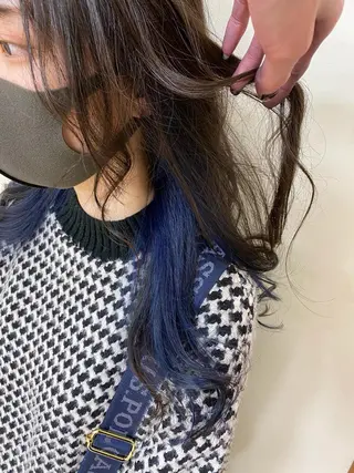 カラー SALOWIN栄 高須大貴のヘアスタイル