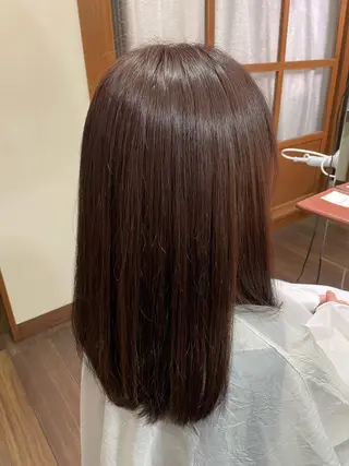 ロング 💜カラー/縮毛矯正 /NARUKA💜のヘアスタイル