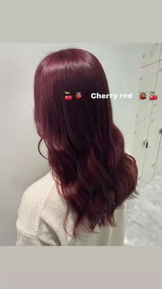 ロング カラー パーマ ヘアアレンジ メンズ キッズ ネイル マツエク・マツパ 透明感カラー・レイヤ ー🎀amika🎀のヘアスタイル