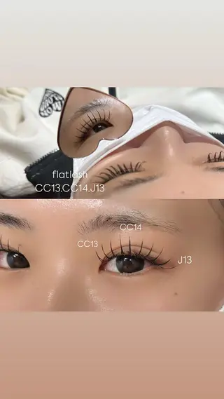 マツエク・マツパ lash room 🌼 miyabiのマツエク・マツパデザイン