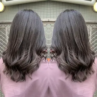 ロング ヘアアレンジ 韓国風🇰🇷うる艶 レイヤー/海青🫧のヘアスタイル