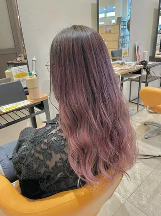 ロング カラー AGU 三条店 林　雄のヘアスタイル