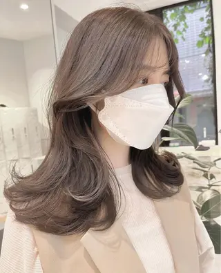 セミロング カラー パーマ ヘアアレンジ メンズ キッズ ネイル マツエク・マツパ アイブロウ ブリーチ　ハイトーン 特化🌈フジタハルキのヘアスタイル