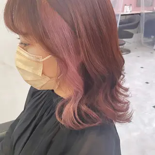ミディアム カラー 🩰透明感カラー♡ UTA🩰のヘアスタイル