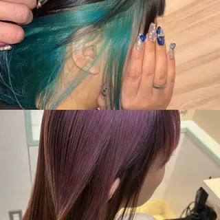 カラー 中島 心璃愛のヘアスタイル