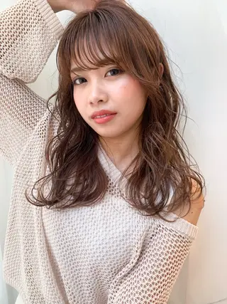 ロング メンズカットパーマ /カラー/Kentoのヘアスタイル