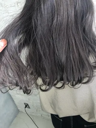 セミロング 透明感カラー/メンズ 特化kazumaのヘアスタイル