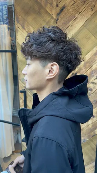 パーマ メンズ 【gemini店長】 メンズ特化中野稜平のヘアスタイル