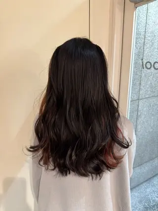 ロング カラー sakura カットモデル募集💖のヘアスタイル