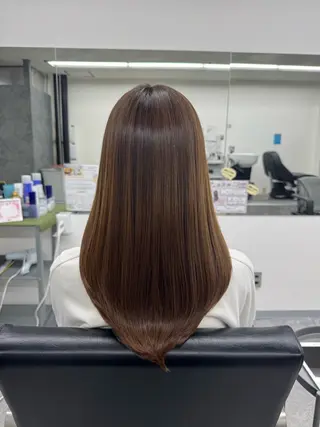 セミロング 髪質改善メニュー 長井 美佐子のヘアスタイル