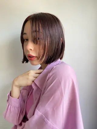 ショート カラー Hayashi Shioriのヘアスタイル