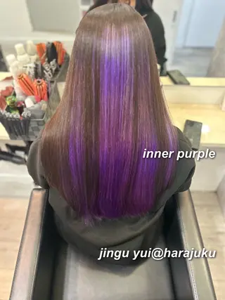 ロング カラー パーマ ヘアアレンジ メンズ ワット 原宿のヘアスタイル