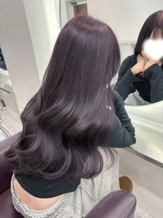 ロング カラー パーマ ヘアアレンジ 🌸グレージュ/ ベージュ🌸yutaのヘアスタイル