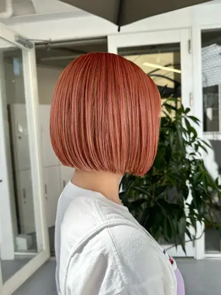 ショート カラー ハイトーン×似合わせ 🌱中川慎之介のヘアスタイル