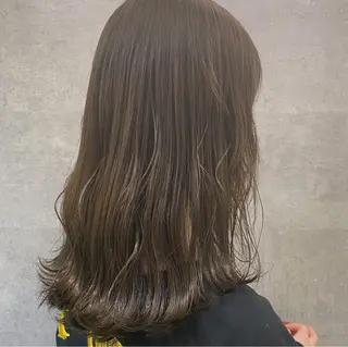 カラー 𝑺𝒂𝒌𝒊 🩶マンツーマン施術のヘアスタイル