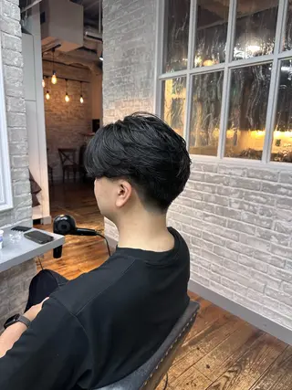 ショート パーマ メンズ 🩵ベリーショート✨ パーマスタイル みくのヘアスタイル