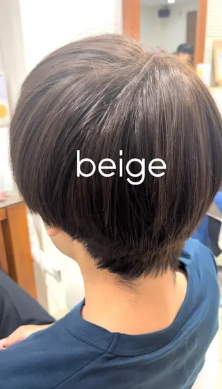 ショート カラー メンズ 艶髪☀️ダメージレス ☀佐藤 綺菜のヘアスタイル