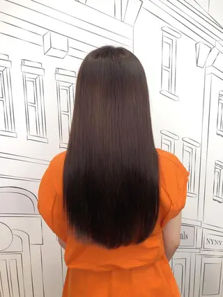 セミロング カラー TOMOKA 艶髪/透明感カラーのヘアスタイル