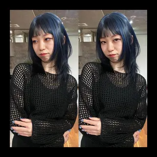 ミディアム カラー mai / linoah˚✧のヘアスタイル