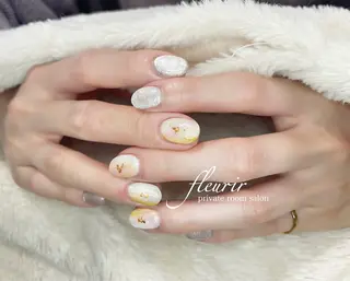 ネイル フルリール 【プライベートサロンのネイルデザイン