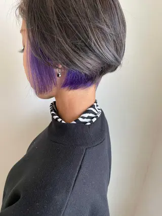 ショート 美髪矯正・レイヤー 倉友哉のヘアスタイル