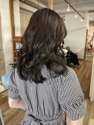 セミロング カラー ✂️似合わせの魔術師 石田一樹✂️のヘアスタイル