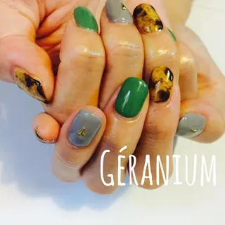 ネイル GéRanium Harukaのネイルデザイン
