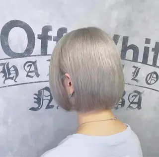 ショート ブリーチ&エクステ 🥀ケアカラー特化のヘアスタイル