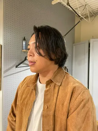 ミディアム パーマ メンズ 🤩噂のMr.髪ポジ ティブ®️yu🤩のヘアスタイル