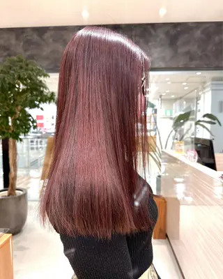 ロング カラー NAKAHARA TSUKUSHIのヘアスタイル