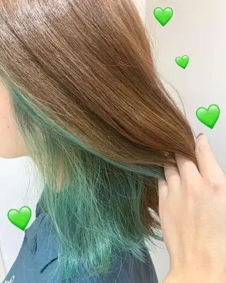 ミディアム カラー 新宿駅近♡個室 ♡関口三都季🌜のヘアスタイル