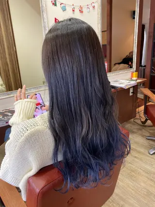 ロング 松村 未央のヘアスタイル
