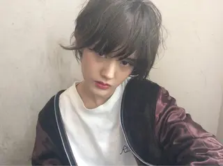 ショート ショート✨顔まわり マツモト ショウゴのヘアスタイル
