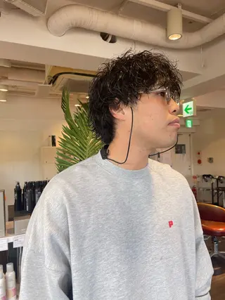 ショート パーマ メンズ メンズスタイル /メンズパーマ/須藤のヘアスタイル