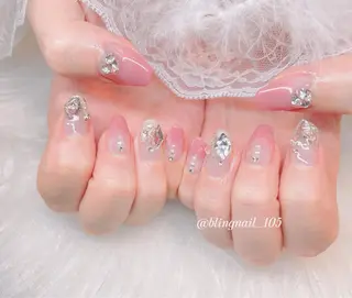 ネイル 23時まで❤︎韓国、 ワンホンネイルのネイルデザイン