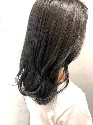 ミディアム みなみ 🖤のヘアスタイル