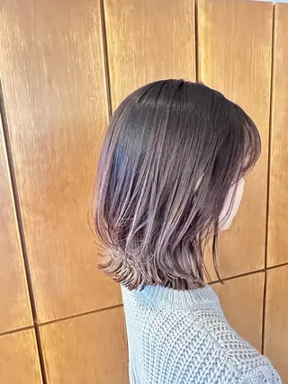 ミディアム カラー hair do AVEDA 船橋所属・羽生 ひかりのヘアスタイル