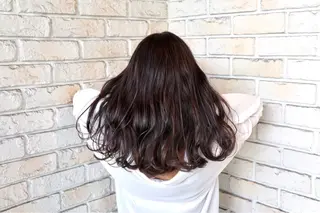 ミディアム カラー 東條 克義のヘアスタイル