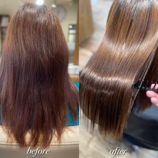 セミロング ♦️髪質改善縮毛矯正 美髪💍谷口克也♦️のヘアスタイル