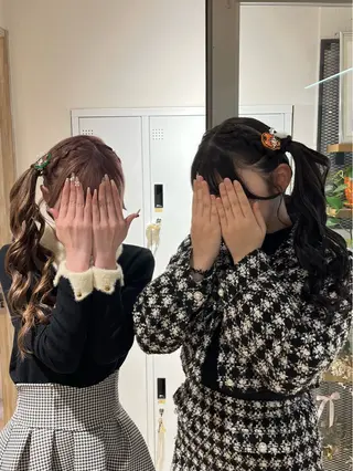 ヘアアレンジ 艶カラー/縮毛矯正/ アレンジ/akaneのヘアスタイル