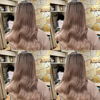 セミロング カラー レイヤー×艶髪特化 マネージャー安藤光司のヘアスタイル