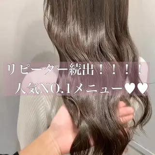 ロング カラー ヘアアレンジ 代表🎀 ふわモテ愛 され髪🩷yumiのヘアスタイル