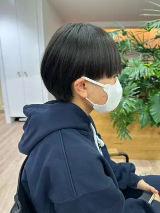 ショート 切りっぱなし/髪質 改善矯正/さやか🫧のヘアスタイル