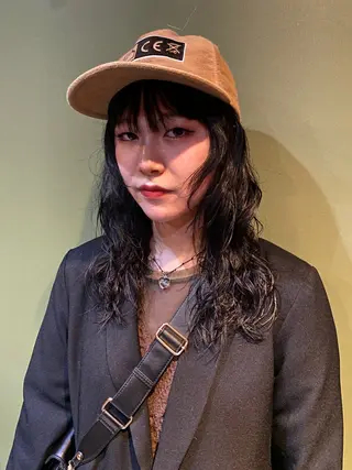 セミロング パーマ mai / linoah˚✧のヘアスタイル