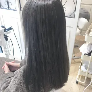 ロング カラー Lall  You 大阪所属・🥛洒落髪小顔cut なら龍崎🥛のヘアスタイル