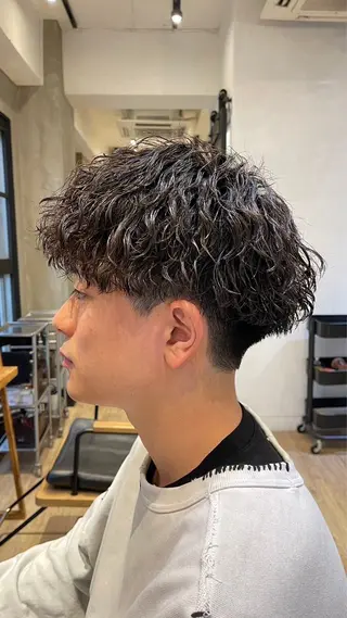 パーマ メンズ メンズ特化ニュアンス パーマ　RYOのヘアスタイル