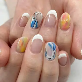 ネイル 東 千夏のネイルデザイン