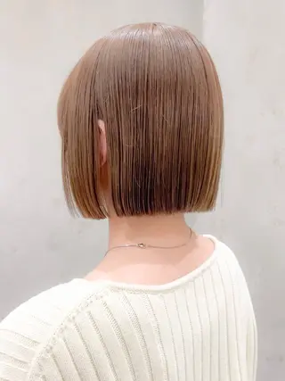 ショート カラー 髪質改善/ボブ/ レイヤー❣️yuiのヘアスタイル