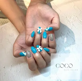 ネイル NAIL SALON / 耳ツボ HBLのネイルデザイン